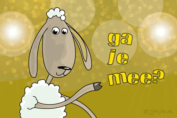 Gôt toch efkes mit mien mit